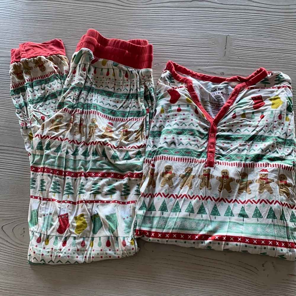 Women’s little sleepies fair isle pj set